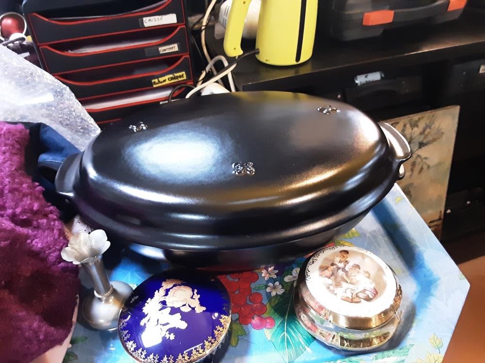 COCOTTE FONTE NOIR