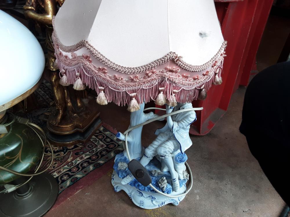 LAMPE PORCELAINE 