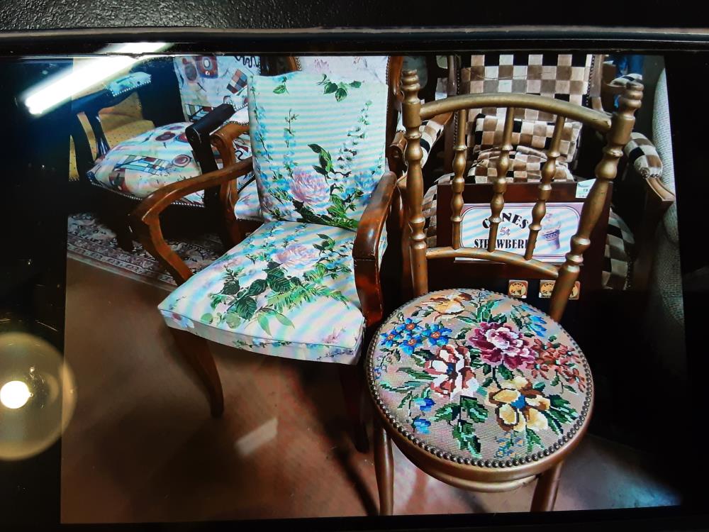 FAUTEUIL BRIDGE FLEURIS