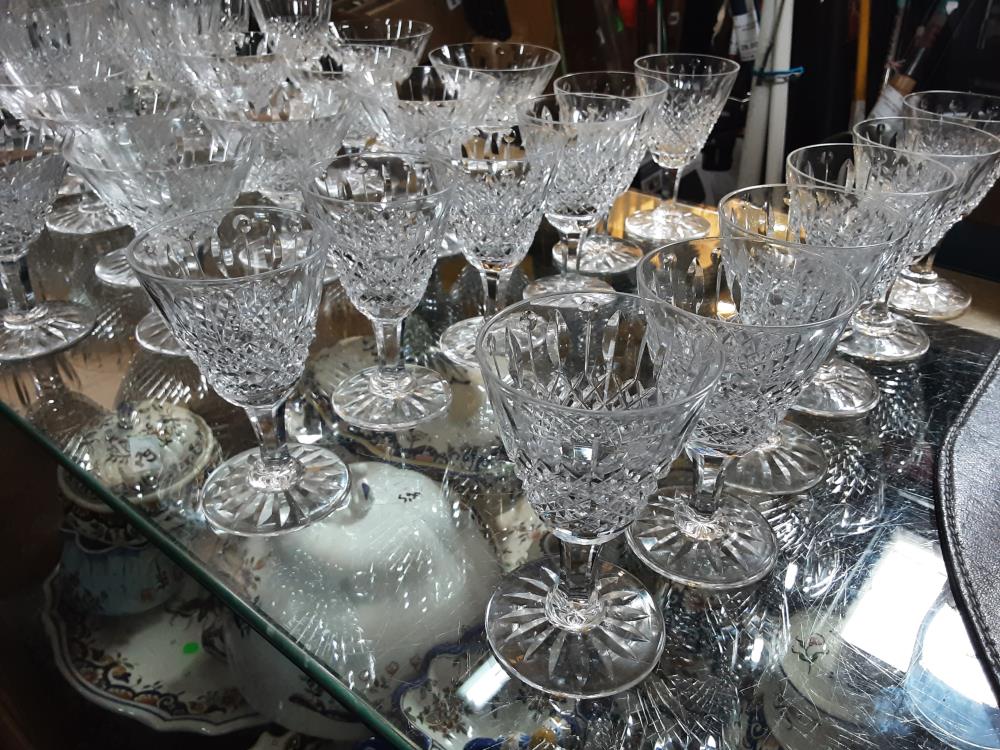 LOT DE VERRE CRISTAL
