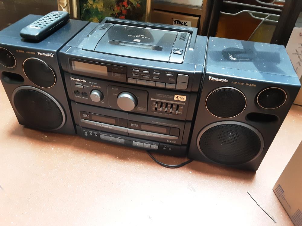 CHAINE STEREO PORTABLE PANASONIC