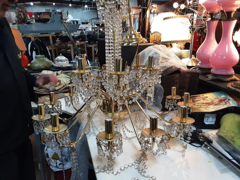 LUSTRE DORE PAMPILLE