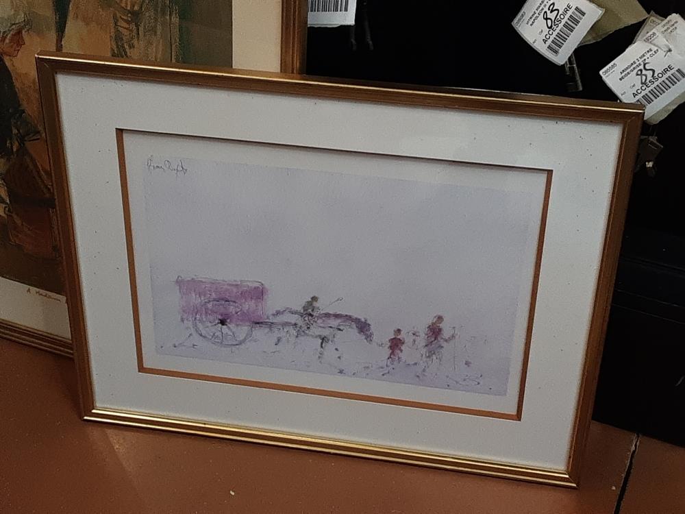 DESSIN "LES NOMADES" SIGNE JUAN BENITO