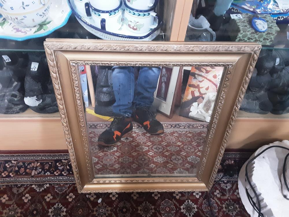 MIROIR CADRE DORÉ