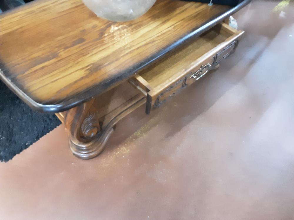 TABLE BASSE CHENE 1 T