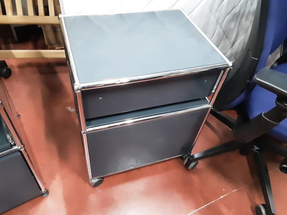 MEUBLE BUREAU USM CHROMÉ PM PN 1500
