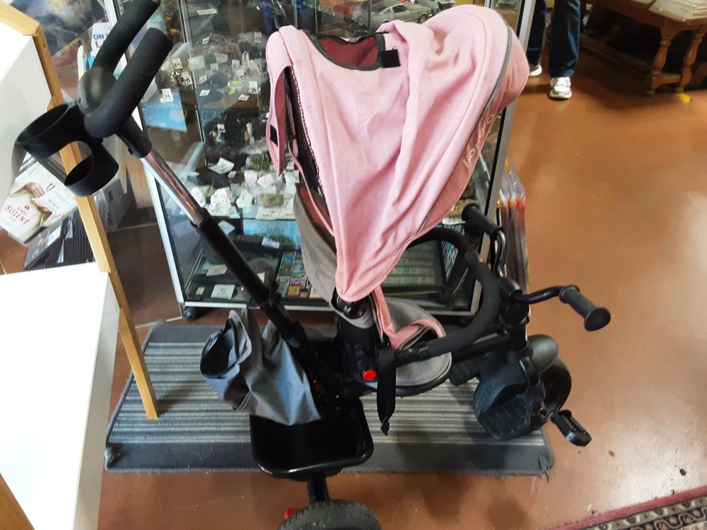 VELO ENFANT TISSUS ROSE