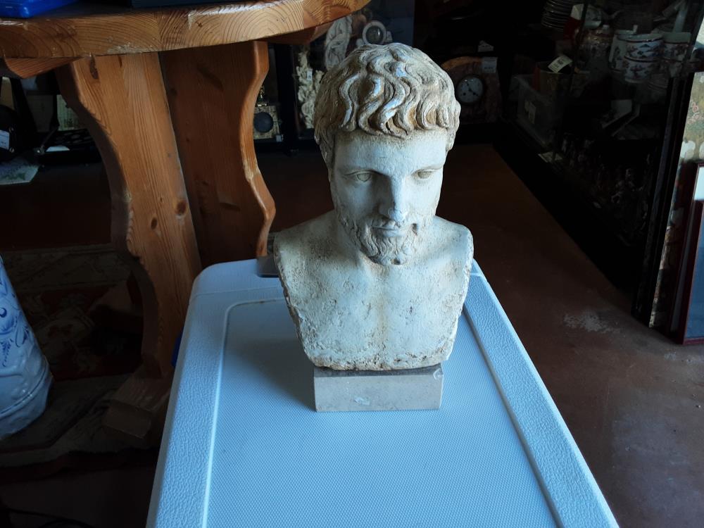 SCULPTURE BUSTE PLATRE