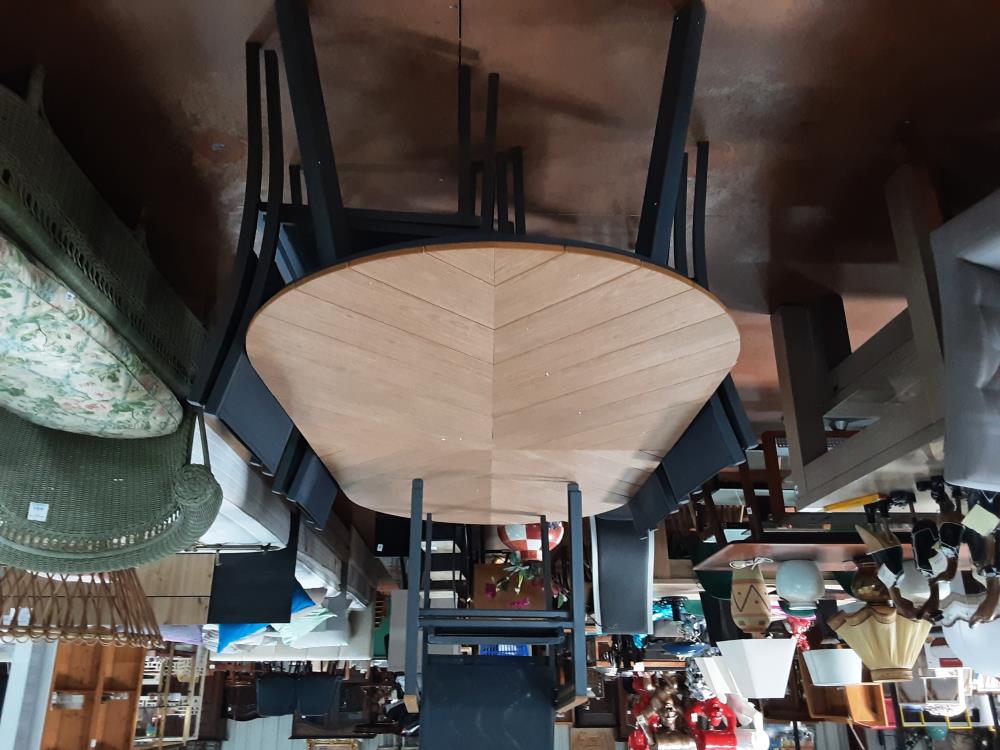 TABLE JARDIN EXTENSIBLE 220/280X100  + 2FT + 8CH PN : 1249€