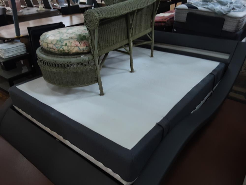 LIT SKAI GRIS 160X200+ SOMMIER