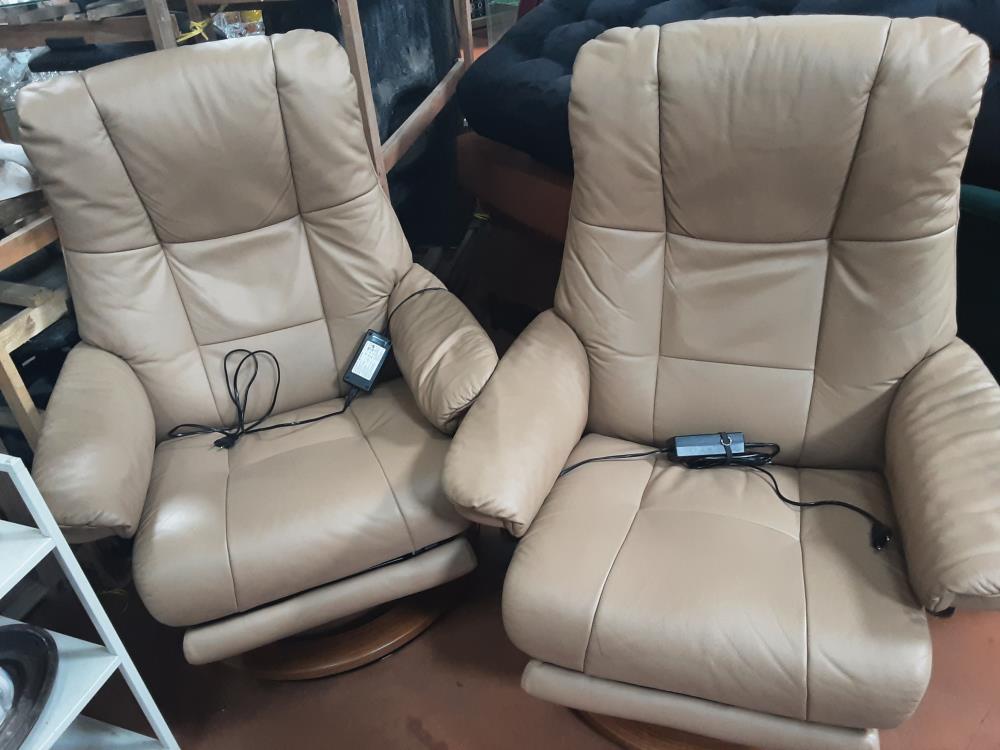 FAUTEUIL BEIGE RELAX + TRANSFO