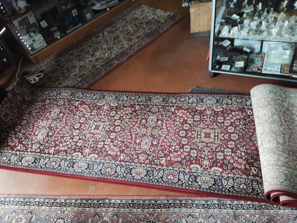 TAPIS COULOIR MECANIQUE ROUGE 830X85