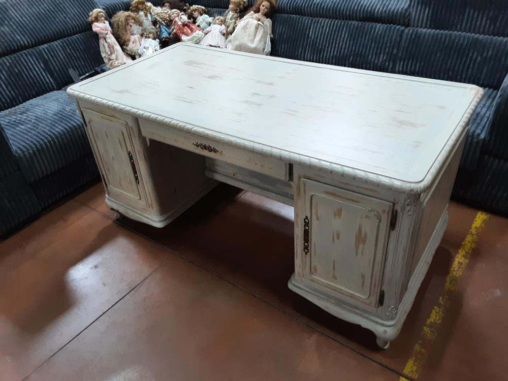 BUREAU BLANC 2P 1T