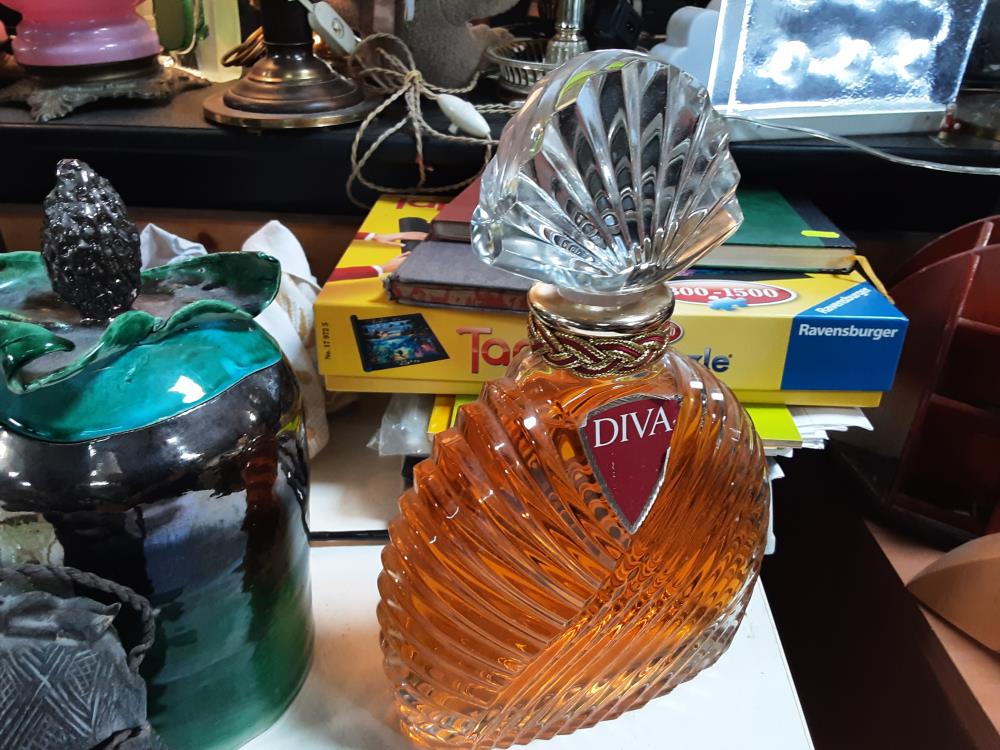 FLACON VERRE DIVA