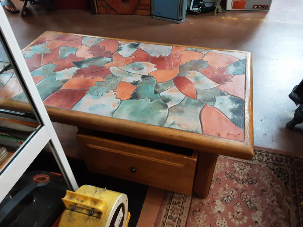 TABLE BASSE BOIS SIGNE BARROIS