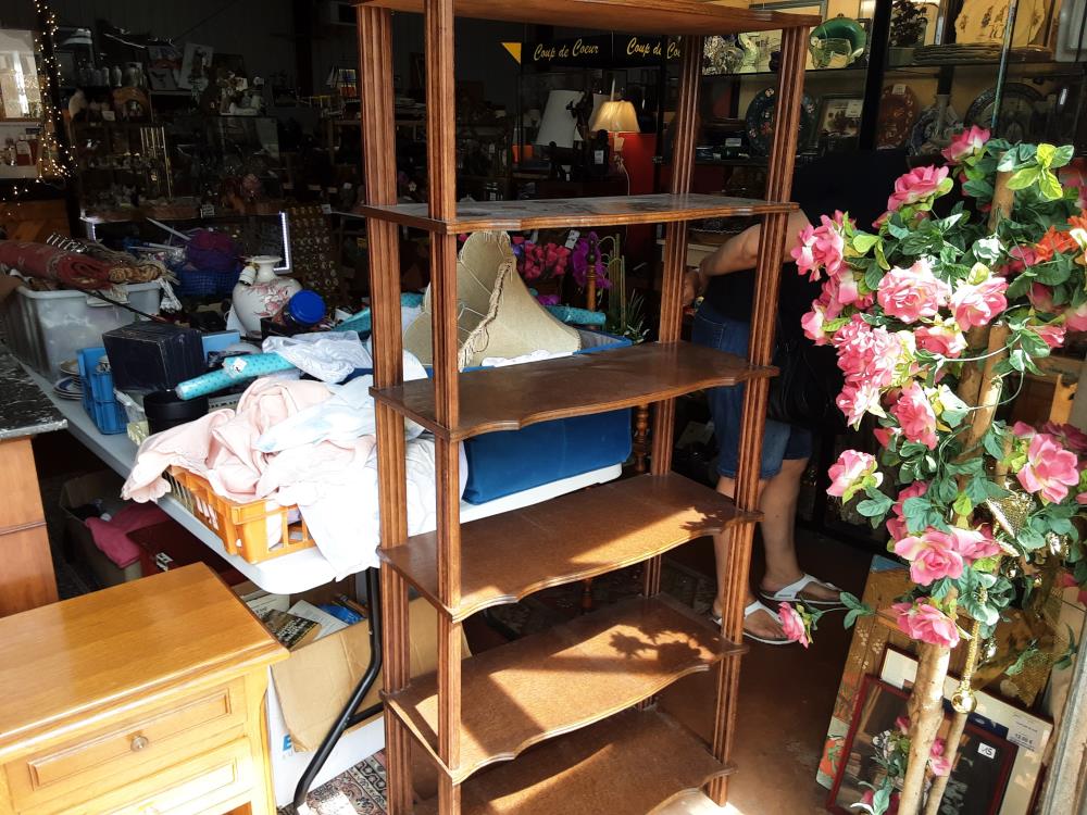 ETAGERE BOIS 6 PL
