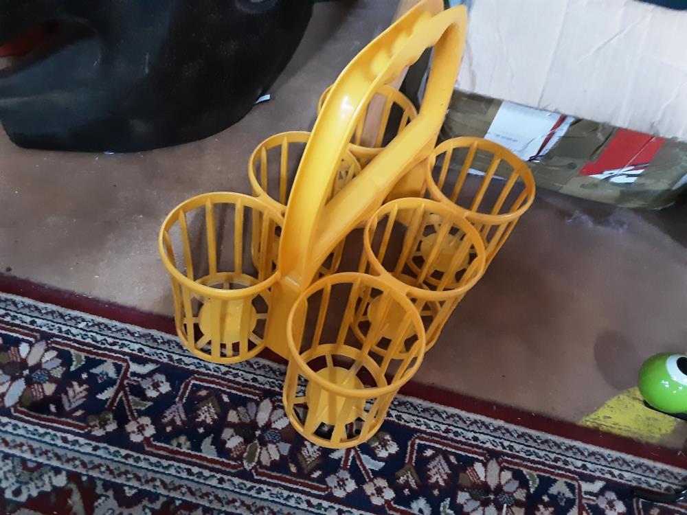 PORTE BOUTEILLE JAUNE