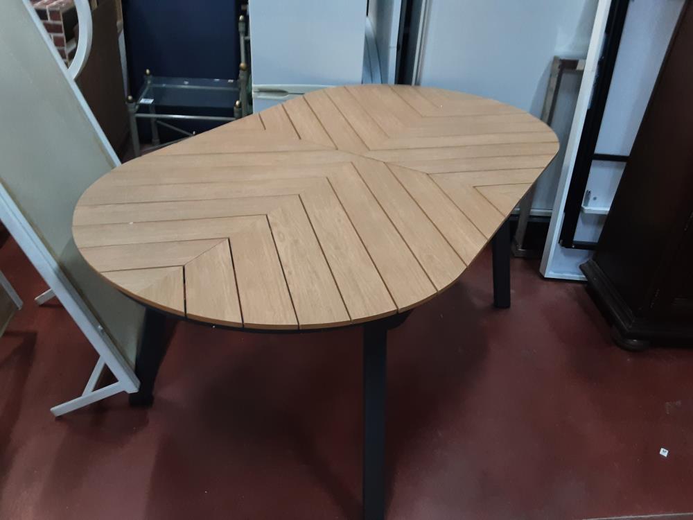 TABLE DE JARDIN 180CM ALLONGE 40CM PN 690