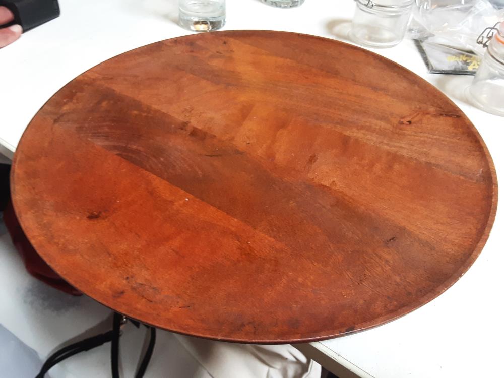 PLATEAU BOIS ROND