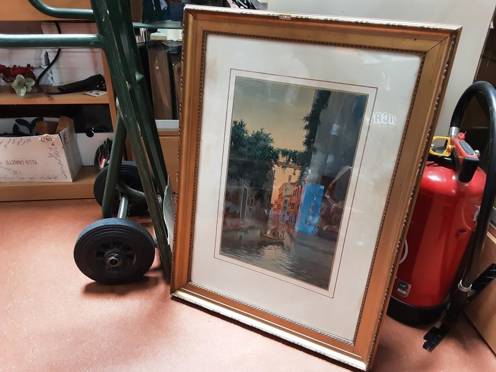 AQUARELLE GONDOLE