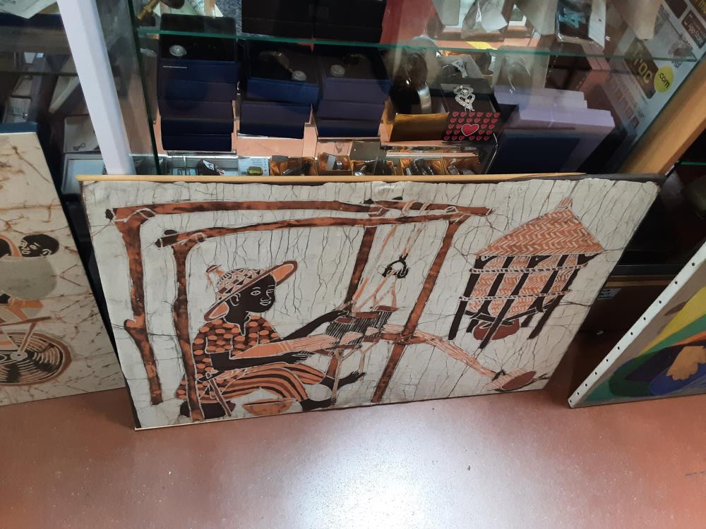 TABLEAU AFRICAIN TISSU