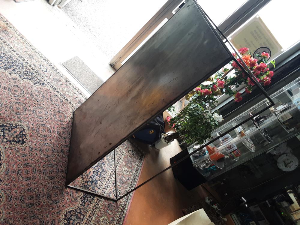 TABLE BASSE STYLE INDUSTRIEL