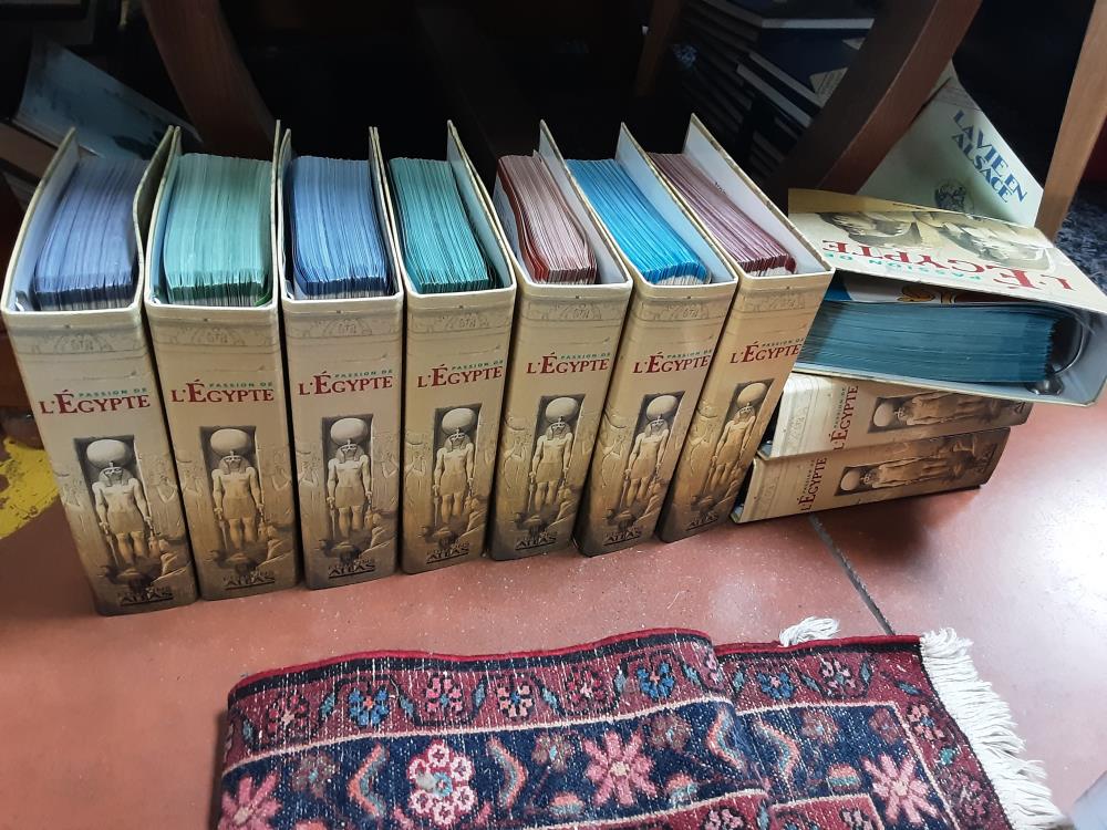 COLLECTION "PASSION DE L'ÉGYPTE " 10 CLASSEUR