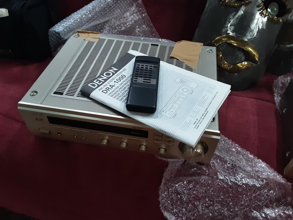 AMPLI TUNER DENON + TEL + BOUTON