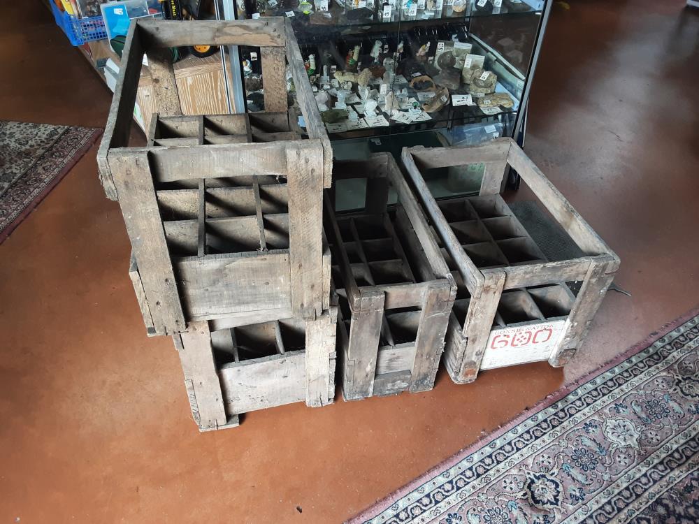 CAISSE ANCIENNE BOIS 15 CASIER