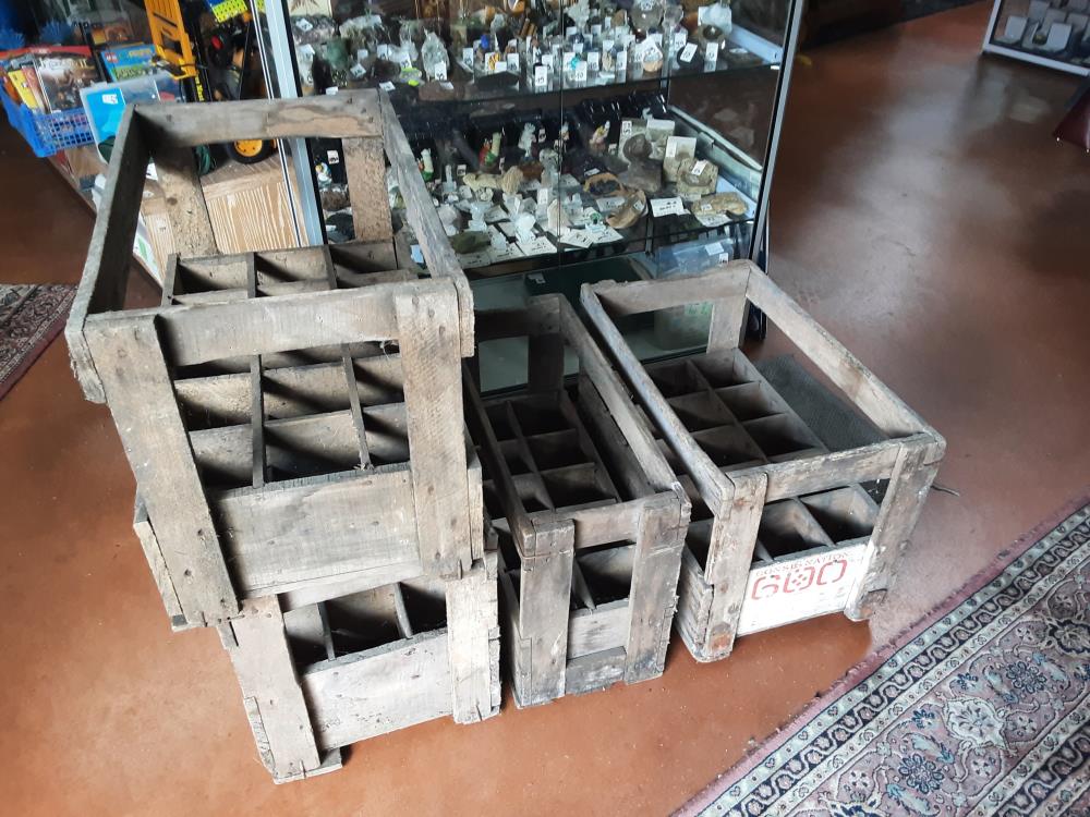 CAISSE ANCIENNE BOIS 10 CASIERS