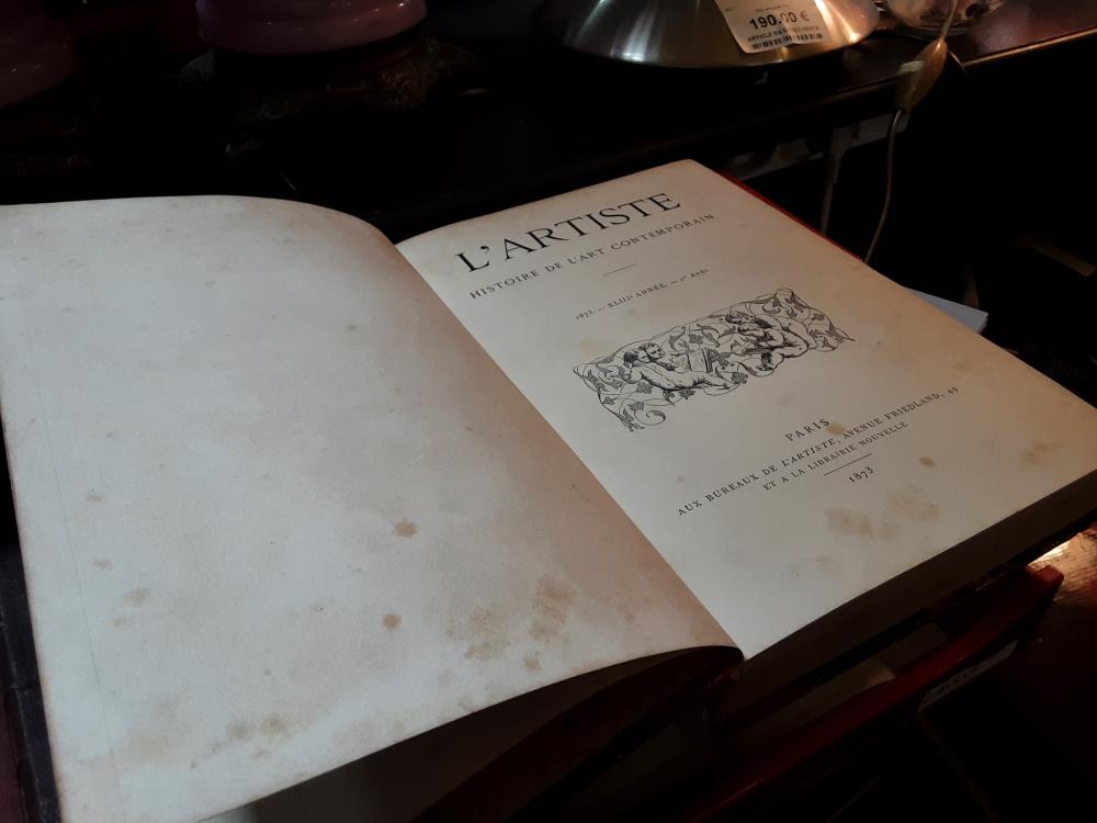 LIVRE HISTOIRE DE L’ART CONTEMPORAIN 