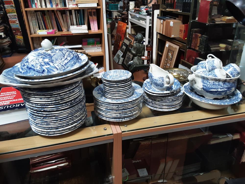 SERVICE DE TABLE ENGLISH STYLE LUNEVILLE