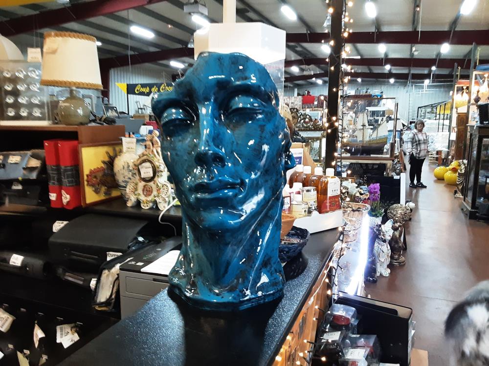 VISAGE BLEU