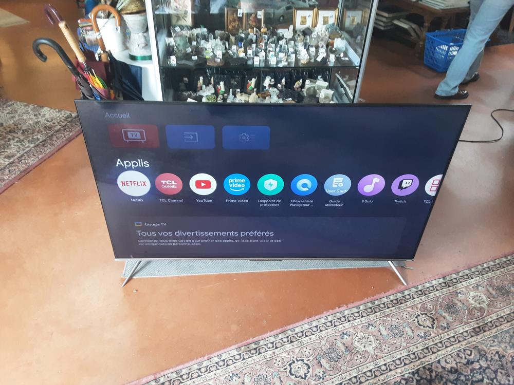 TELEVISION TCL QLED 55C631X1 + TEL