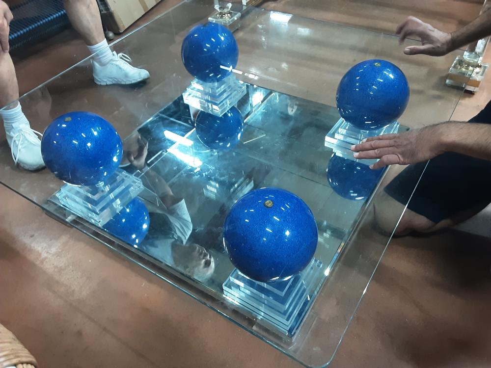 TABLE BASSE VERRE