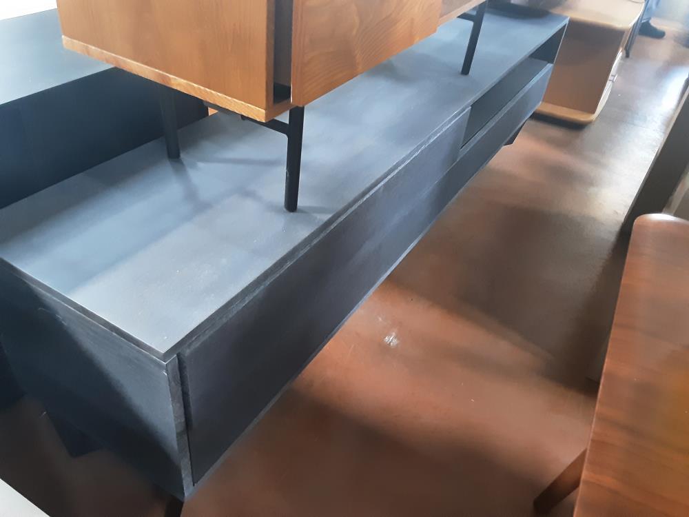 MEUBLE TV GRIS