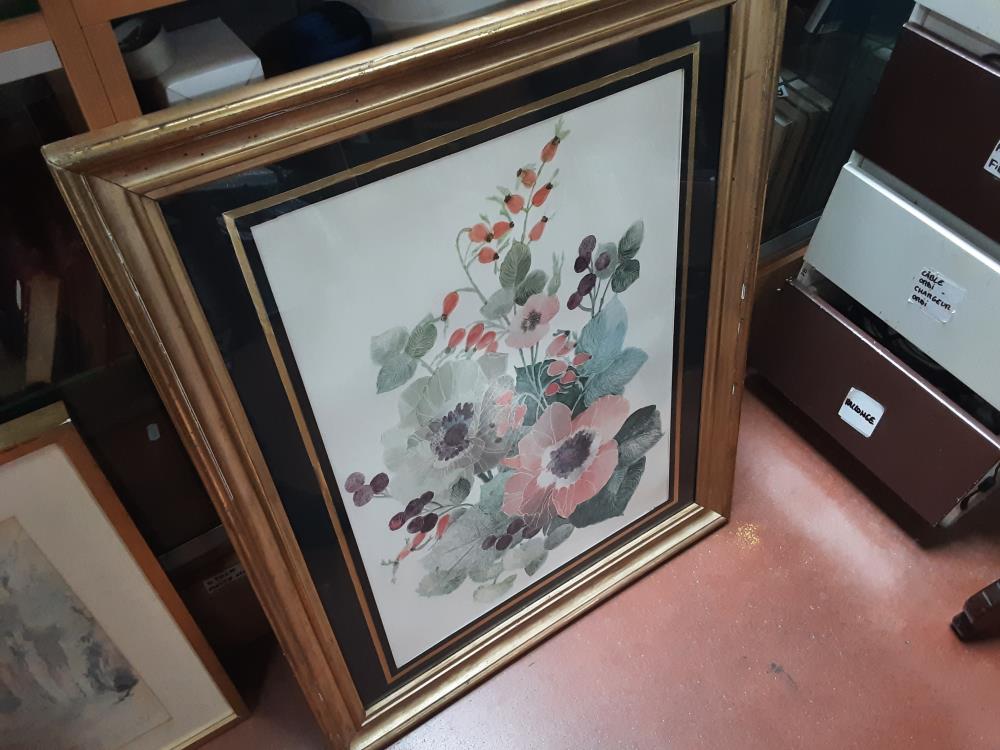 AQUARELLE FLEURS