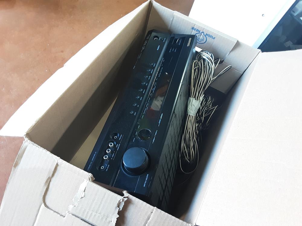AMPLI ONKYO TXSR507 + BOUTON