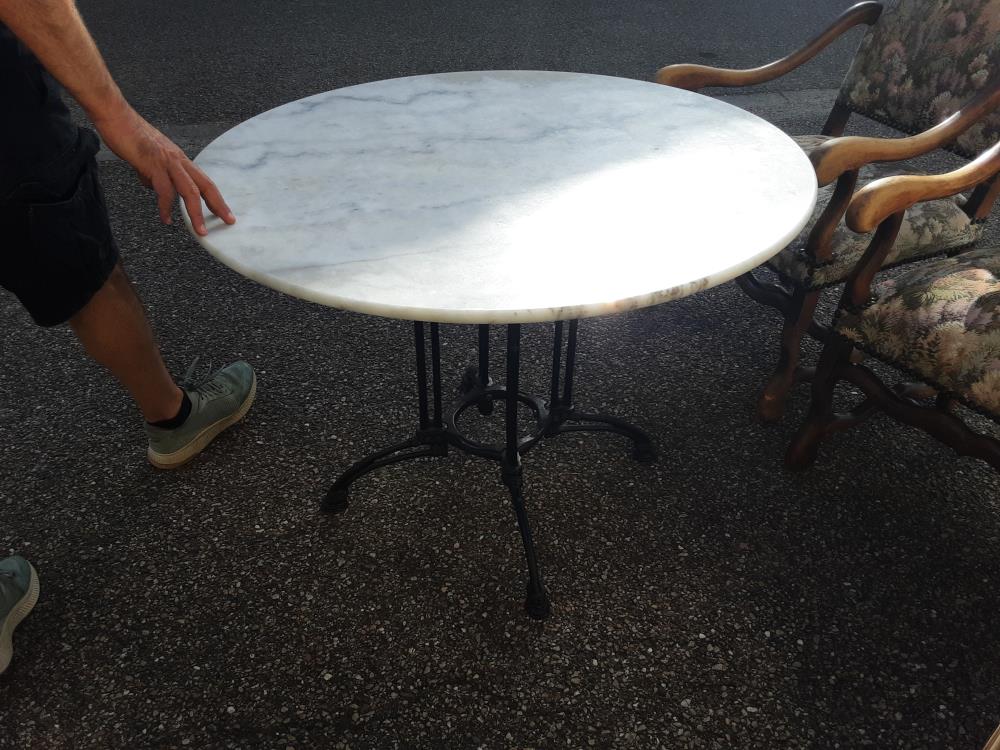 TABLE BISTROT BLANC