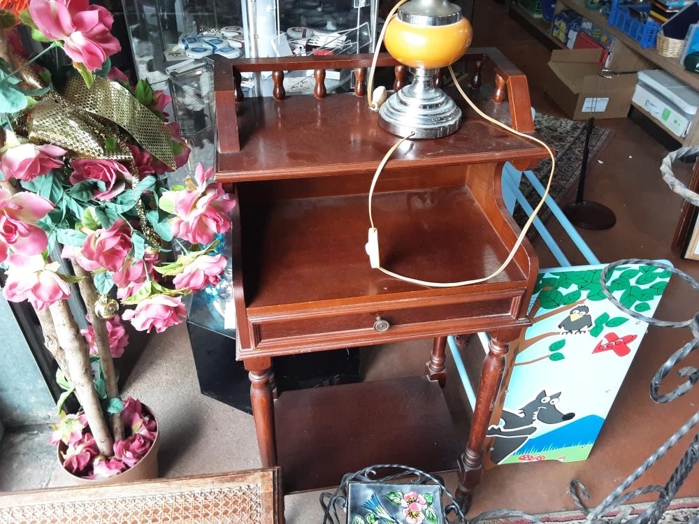 MEUBLE TELEPHONE BOIS 1T