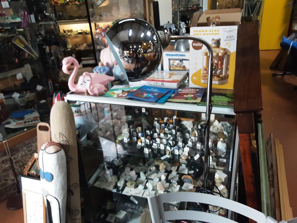 LAMPE CHROME