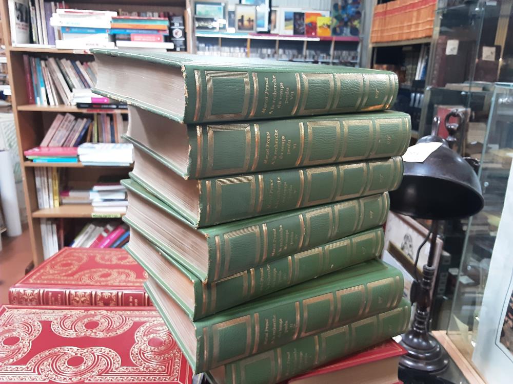 COLLECTION 7 LIVRES MARCEL PROUST