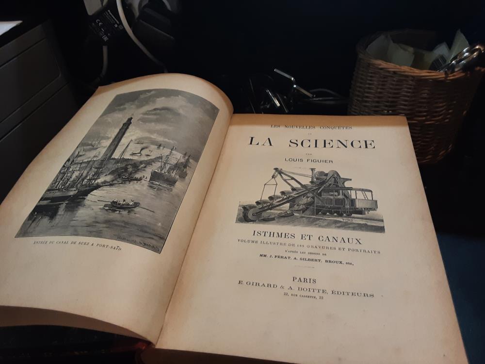 LIVRE TOME 4 LA SCIENCE DE LOUIS FIGUIER