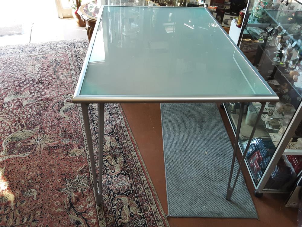 TABLETTE VERRE GRISE