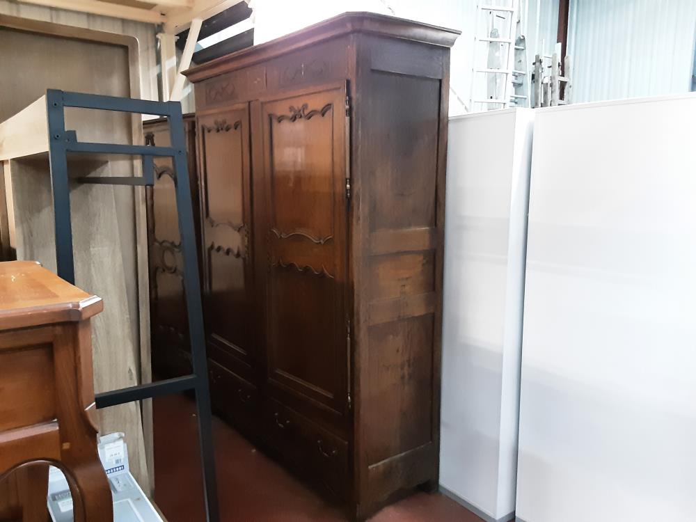 ARMOIRE LORRAINE 2 PORTE + CLEF