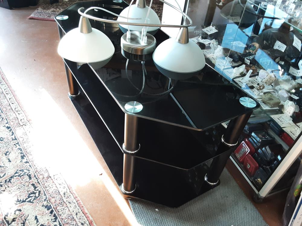 MEUBLE TELE NOIR 3 PL