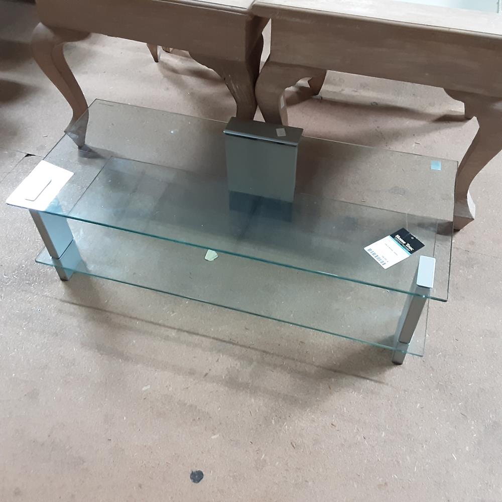TABLE BASSE VERRE 