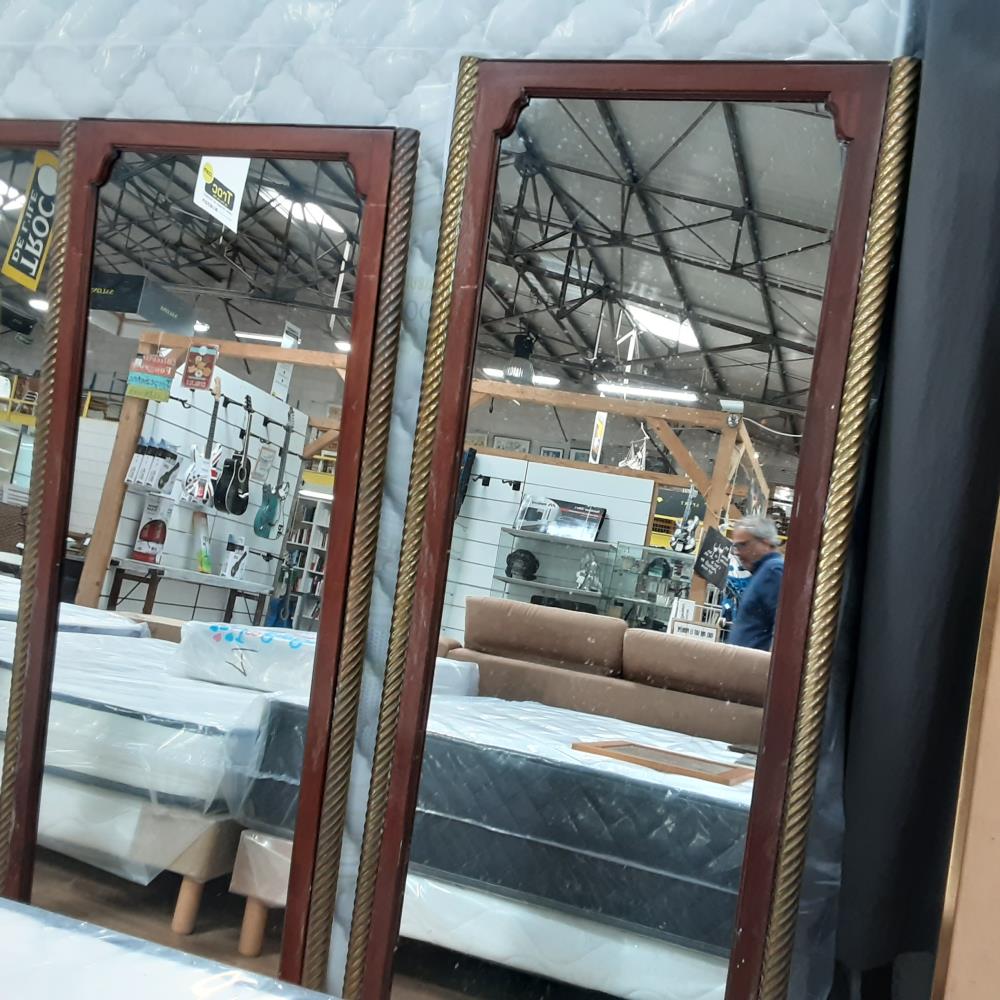 MIROIR COLONNE TORSADEE 