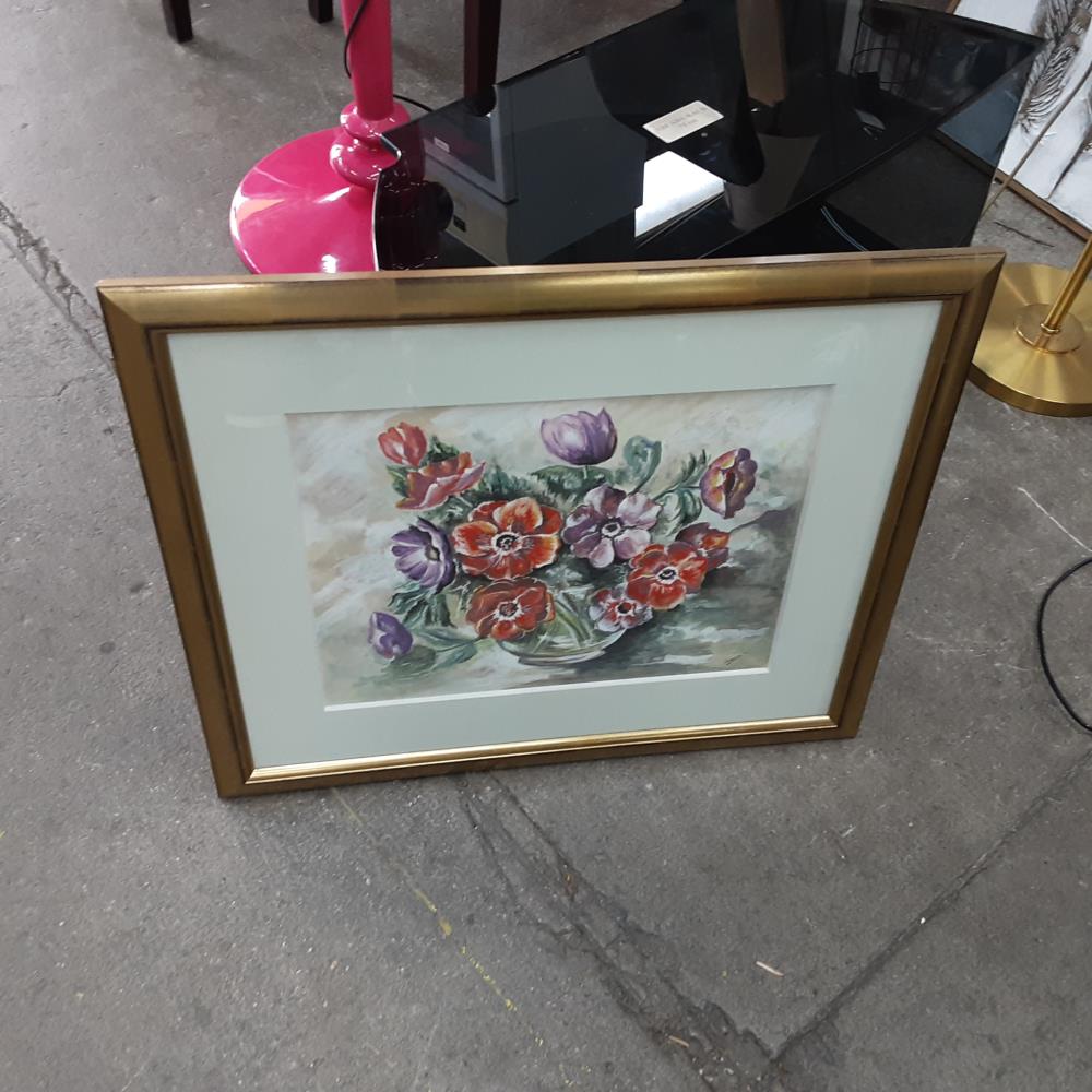 TABLEAU ENCADRE FLEURS