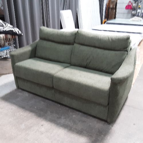 CANAPÉ CONVERTIBLE TISSU VERT